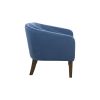 Upholstered Tufted Mid-Century Accent Chair