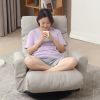 Adjustable head and waist, game chair, lounge chair in the living room, 360 degree rotatable sofa chair,Rotatable seat Leisure Chair deck chair