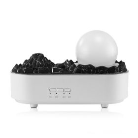 Volcano Humidifier Household Heavy Fog Desktop Creativity Ornaments (Option: V65 White)