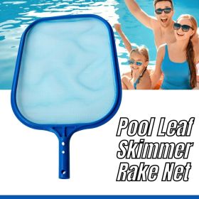 Pool Spa Hot Tub Pond Fountain Leaf Skimmer Rake Net For Removing Leaf, Debris, (Option: Leaf Rake Net-Blue)