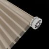 WELLSOURCE No Drill 2"Shangri-la Shades Tension Inside Mount Expansion Window Blind,Custom Size