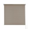 WELLSOURCE No Drill 2"Shangri-la Shades Tension Inside Mount Expansion Window Blind,Custom Size